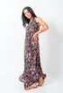 Bodenlanges Alinienkleid Delia